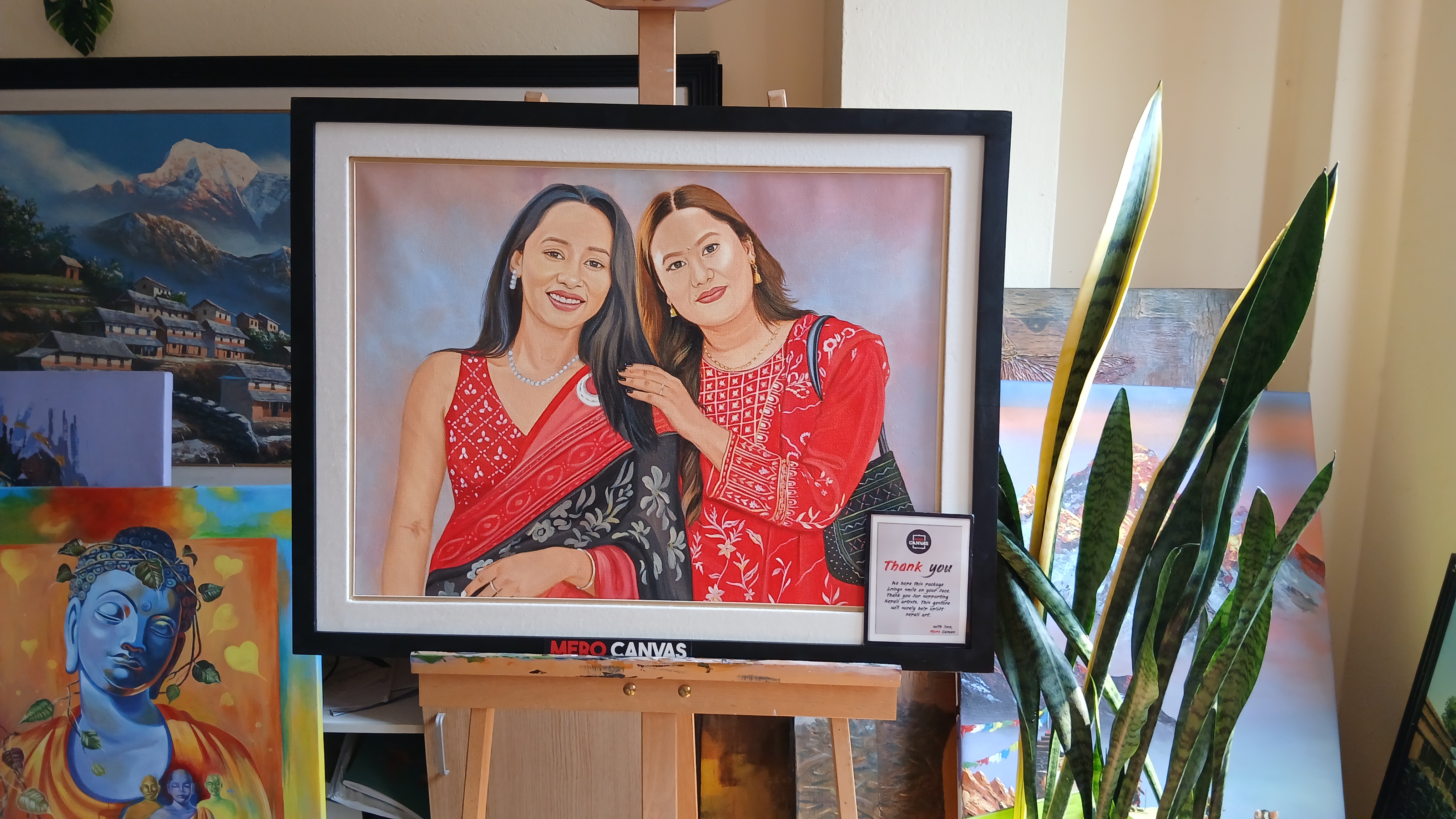 A Bond Like No Other: Turning Friendship Into a Timeless Painting