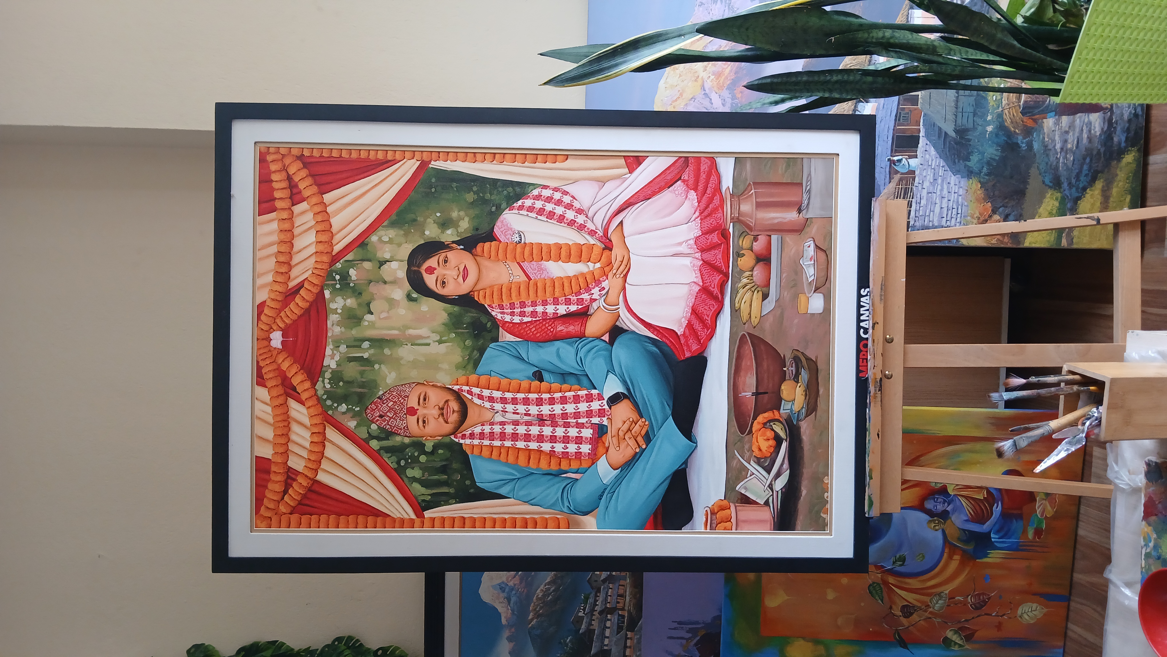 Forever Begins on Canvas: Capturing Wedding Memories Through Timeless Art